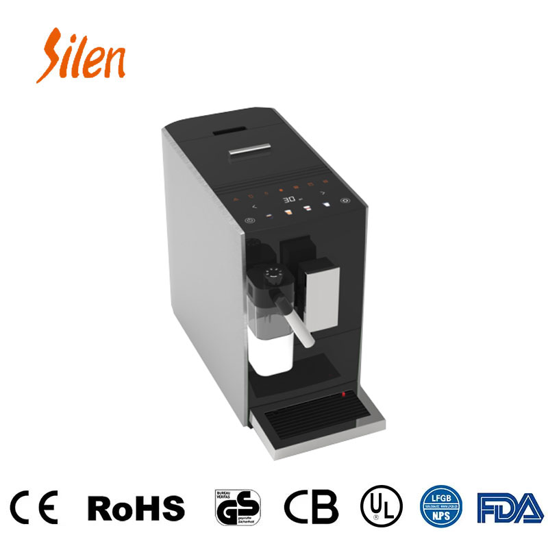 Máquina de café totalmente automática com batedor de leite automático
