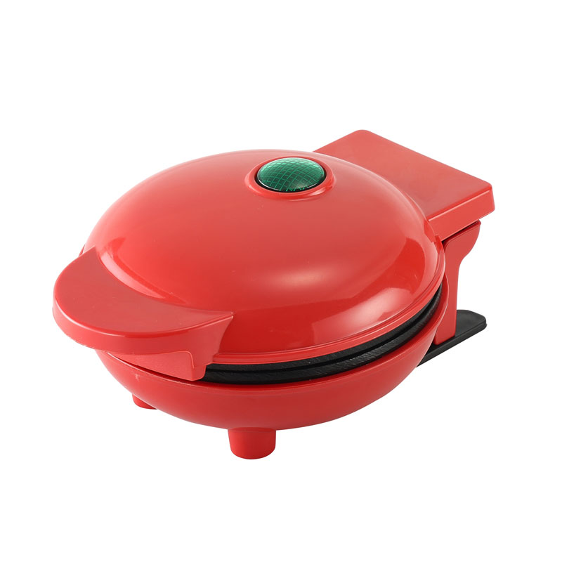 Máquina de waffle com placa de revestimento antiaderente